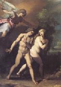 GIuseppe Cesari Called Cavaliere arpino Adam and Eve Expelled from Paradise (mk05) oil painting reproduction